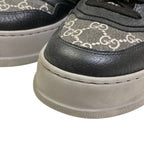 Gucci GG Supreme Leather Sneakers 6.5 Black — view 3