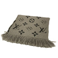 Louis Vuitton Echarpe Logo Mania Monogram Scarf Gray