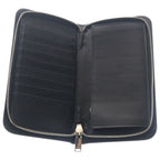 Saint Laurent Paris Wallet with Front Logo Card Pocket Black — view 5