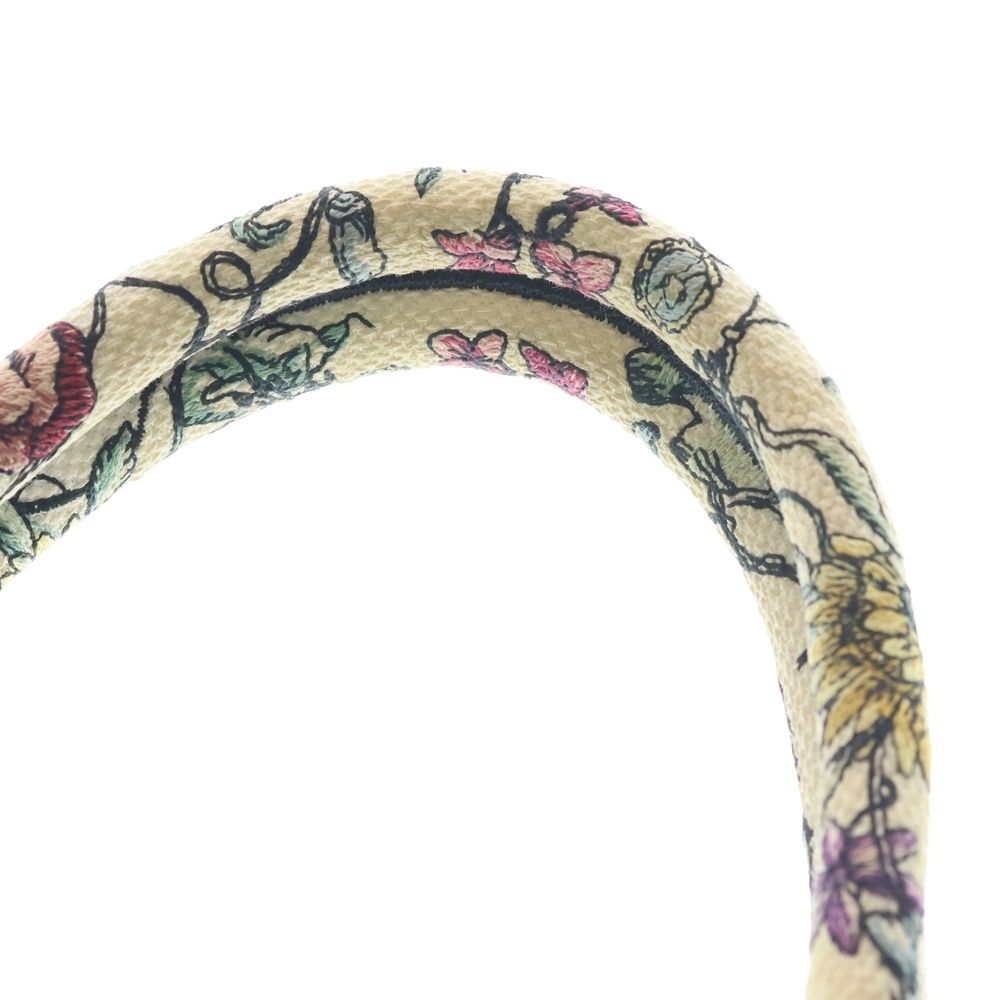 Dior Book Tote Pink Multicolor Flower Canvas — view 6