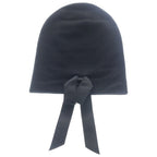 Chanel CC Logo Ribbon Cashmere Beanie Hat Knit Cap Black Gold — view 2