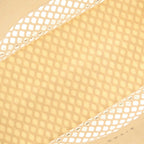 Dior Book Tote Handbag Mesh Ivory Cream Canvas — view 4