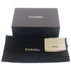 Chanel Quilted Chain Mini Shoulder Bag Black Lamb Gold — view 6