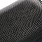 Louis Vuitton Epi Leather Wallet Zip Coin Case Black Silver — view 6