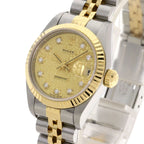 Rolex Datejust Diamond Computer Dial Watch SS Yellow Gold — view 3