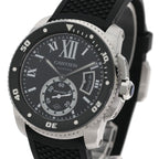 Cartier Caliber de Watch SS Rubber — view 3