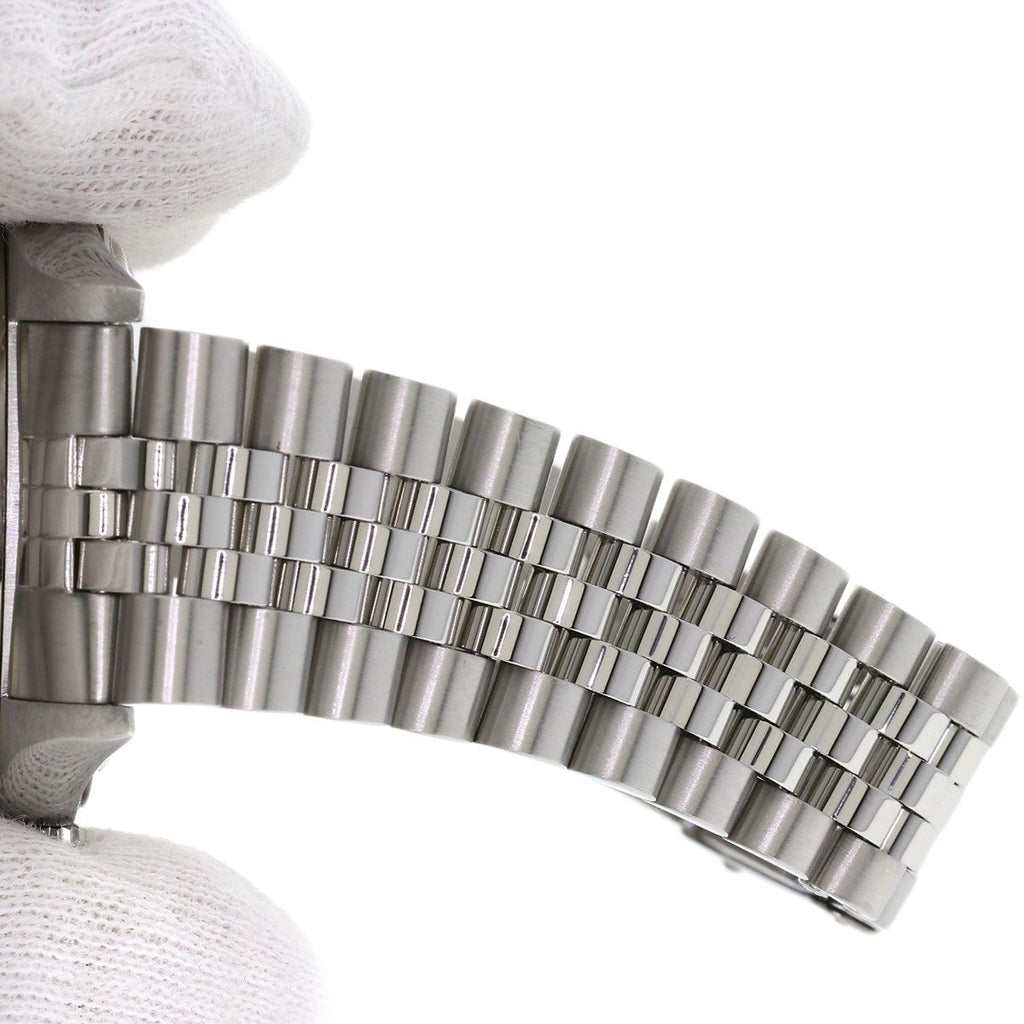 Rolex Datejust Diamond Watch SS 18k White Gold — view 9