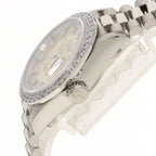 Rolex Datejust Diamond Watch 18k White Gold — view 5