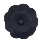 Chanel Corsage Camellia Brooch Leather