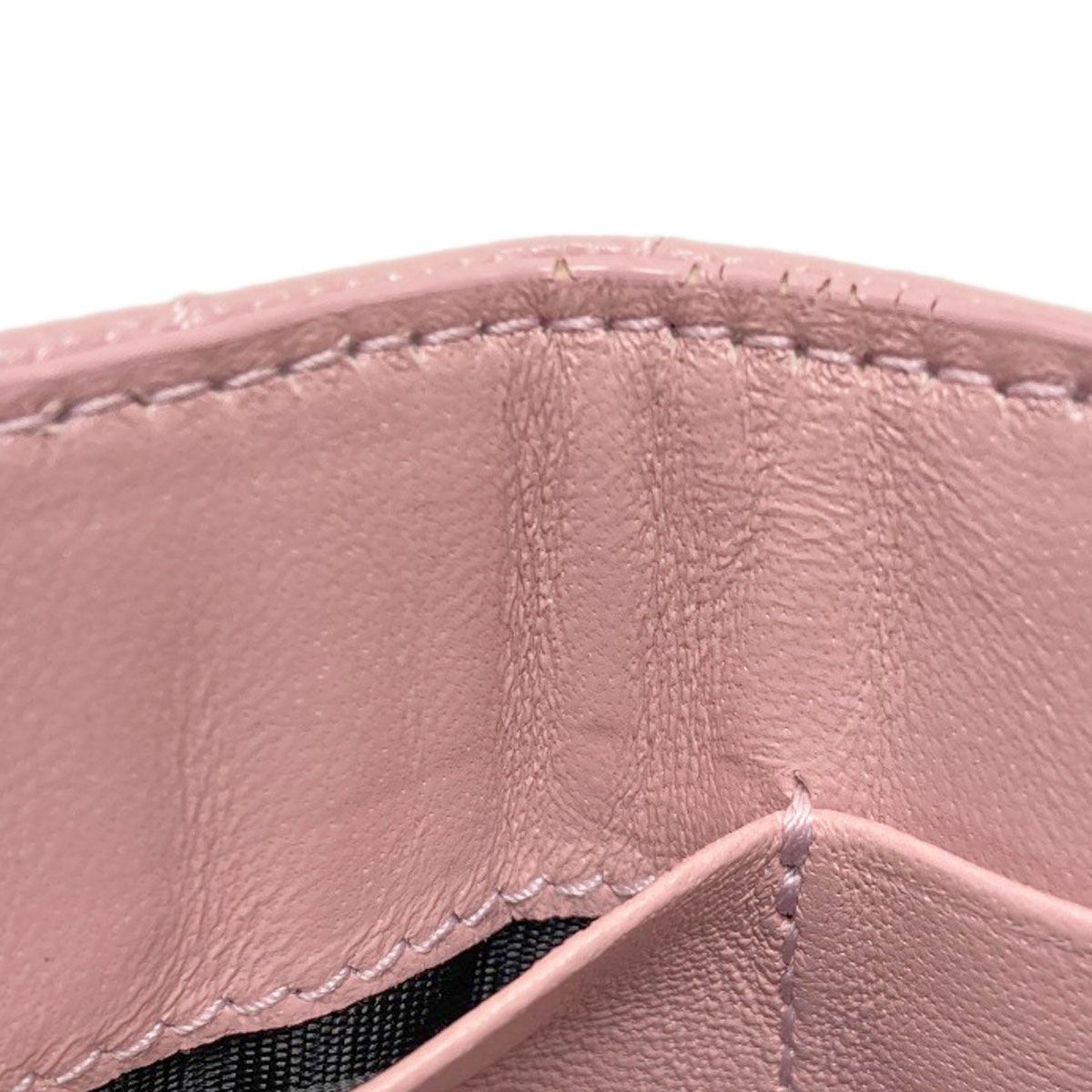 Saint Laurent Yves Stitch Compact Wallet Bifold Calf — view 9