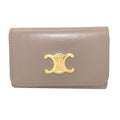 Celine Triomphe Key Case Calf Key Holder