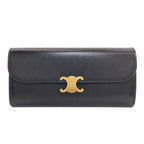 Celine Triomphe Wallet Calf