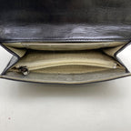Chanel Fold Wallet Gray Icon CC Logo Billfold Card — view 4