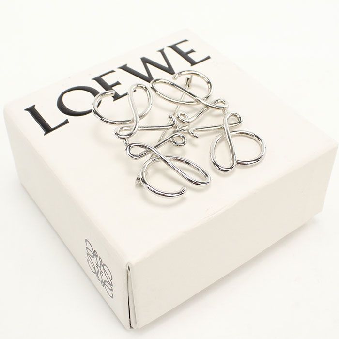 Loewe Anagram 111.25.020 Brooch Metal