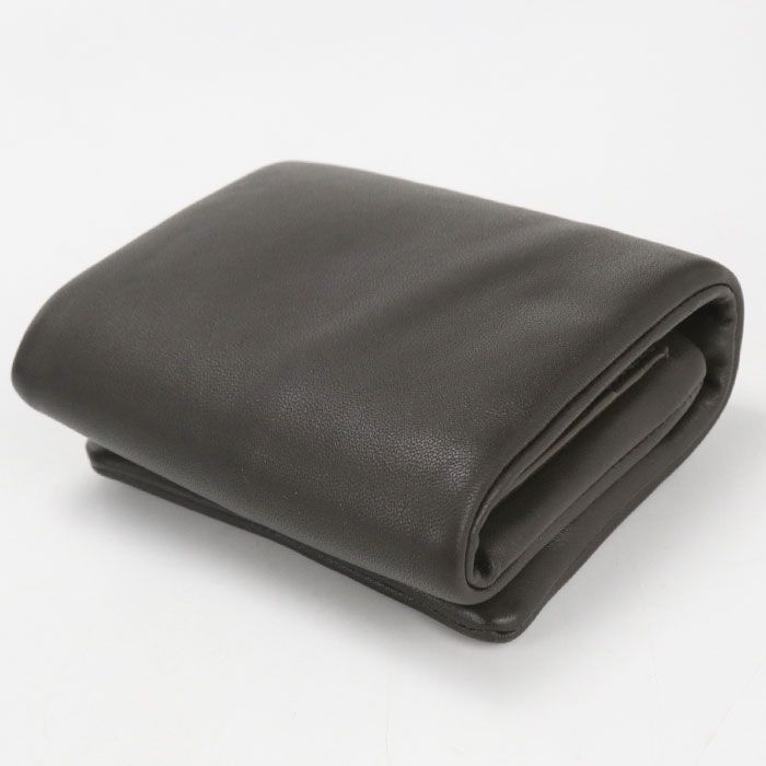 Saint Laurent Trifold Wallet Lambskin — view 2