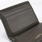 Saint Laurent Trifold Wallet Lambskin — view 4