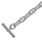 Hermes Chaine D'ancre TGM 13 Link 925 Sterling Silver Bracelet — view 5