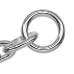 Hermes Chaine D'ancre TGM 13 Link 925 Sterling Silver Bracelet — view 4