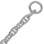 Hermes Chaine D'ancre TGM 13 Link 925 Sterling Silver Bracelet — view 7