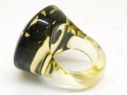 Chanel Plastic Ring Clover — view 2