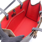 Louis Vuitton Tote On The Go MM Canvas Leather — view 3