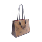 Louis Vuitton Tote On The Go MM Canvas Leather — view 2