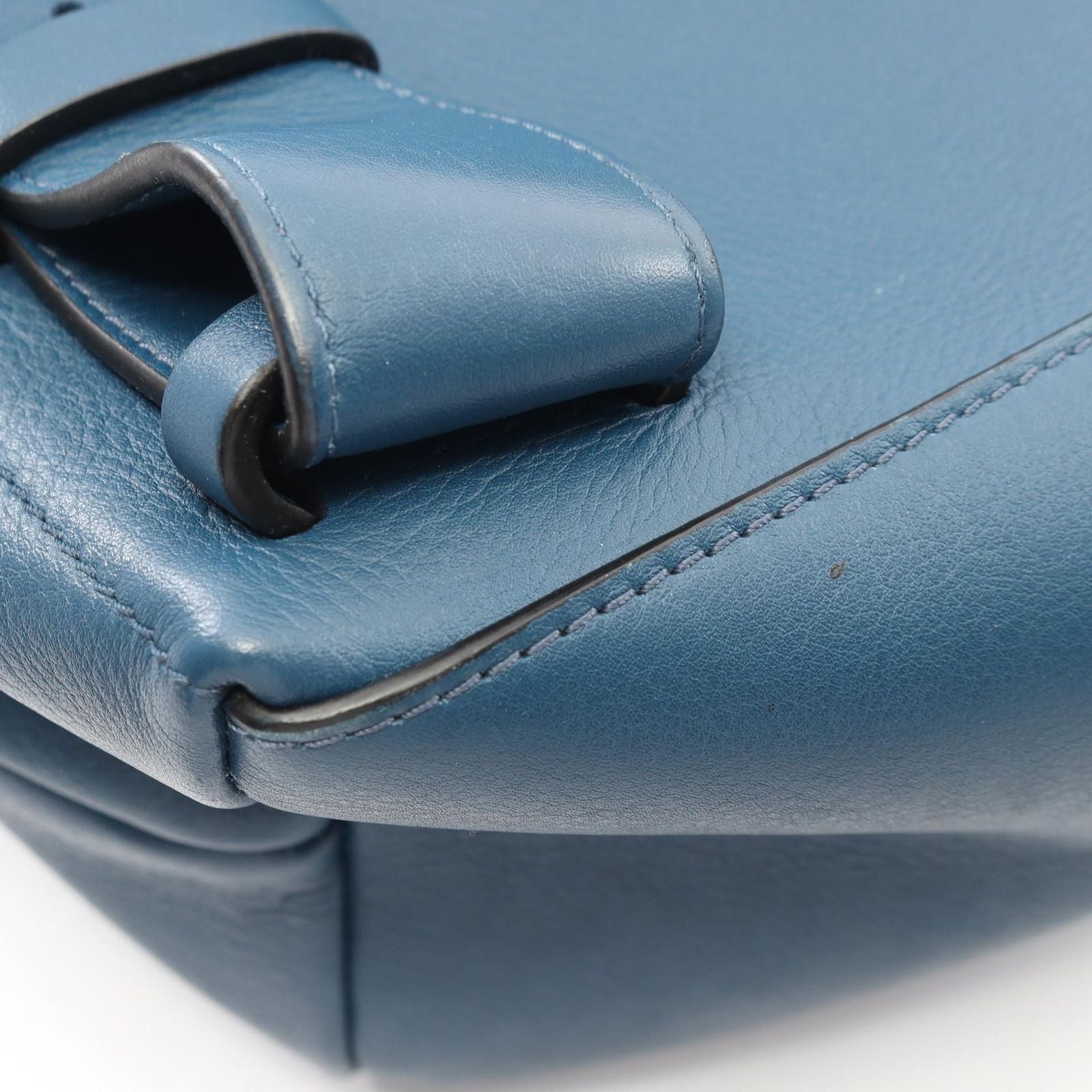 Loewe Backpack Goya Blue Leather — view 7