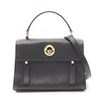 Saint Laurent Paris Handbag Muse Two 2-Way Black Leather