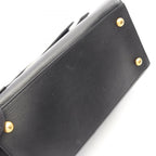 Saint Laurent Paris Handbag Muse Two 2-Way Black Leather — view 6