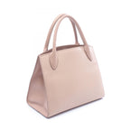 Prada Handbag Monochrome 2-Way CI Pink Beige Leather — view 2