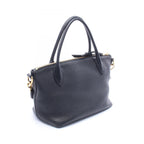 Prada Handbag Vitello Daino 2-Way Black Leather — view 2