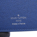 Louis Vuitton Bifold Wallet Portefeuille Brazza Cobalt Leather — view 4