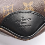 Louis Vuitton Shoulder Bag Odeon NM PM Noir Canvas Leather — view 4