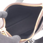 Louis Vuitton Shoulder Bag Odeon NM PM Noir Canvas Leather — view 3