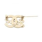 Chanel Brooch CC Logo — view 2