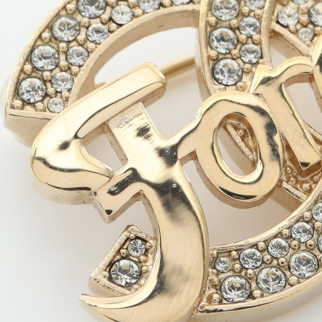 Chanel Brooch CC Logo — view 4