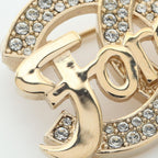 Chanel Brooch CC Logo — view 4