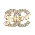 Chanel Brooch CC Logo