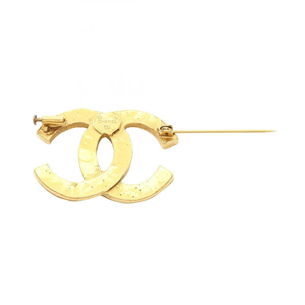 Chanel Brooch CC Logo — view 2