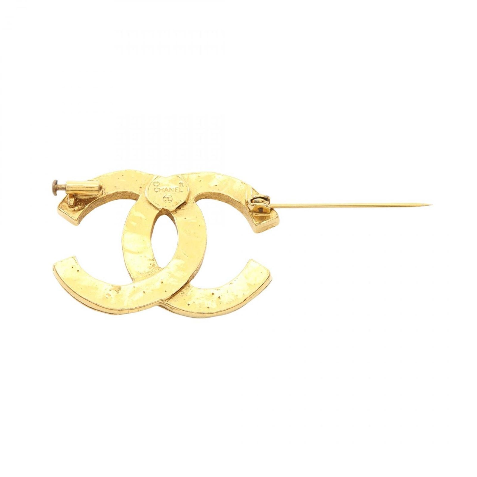 Chanel Brooch CC Logo — view 2