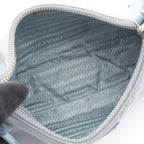 Prada Shoulder Bag Re Edition 2-Way Light Blue Nylon Re — view 3