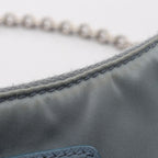 Prada Shoulder Bag Re Edition 2-Way Light Blue Nylon Re — view 7