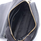 Prada Shoulder Bag Vitello Phenix Black Leather Daino — view 3