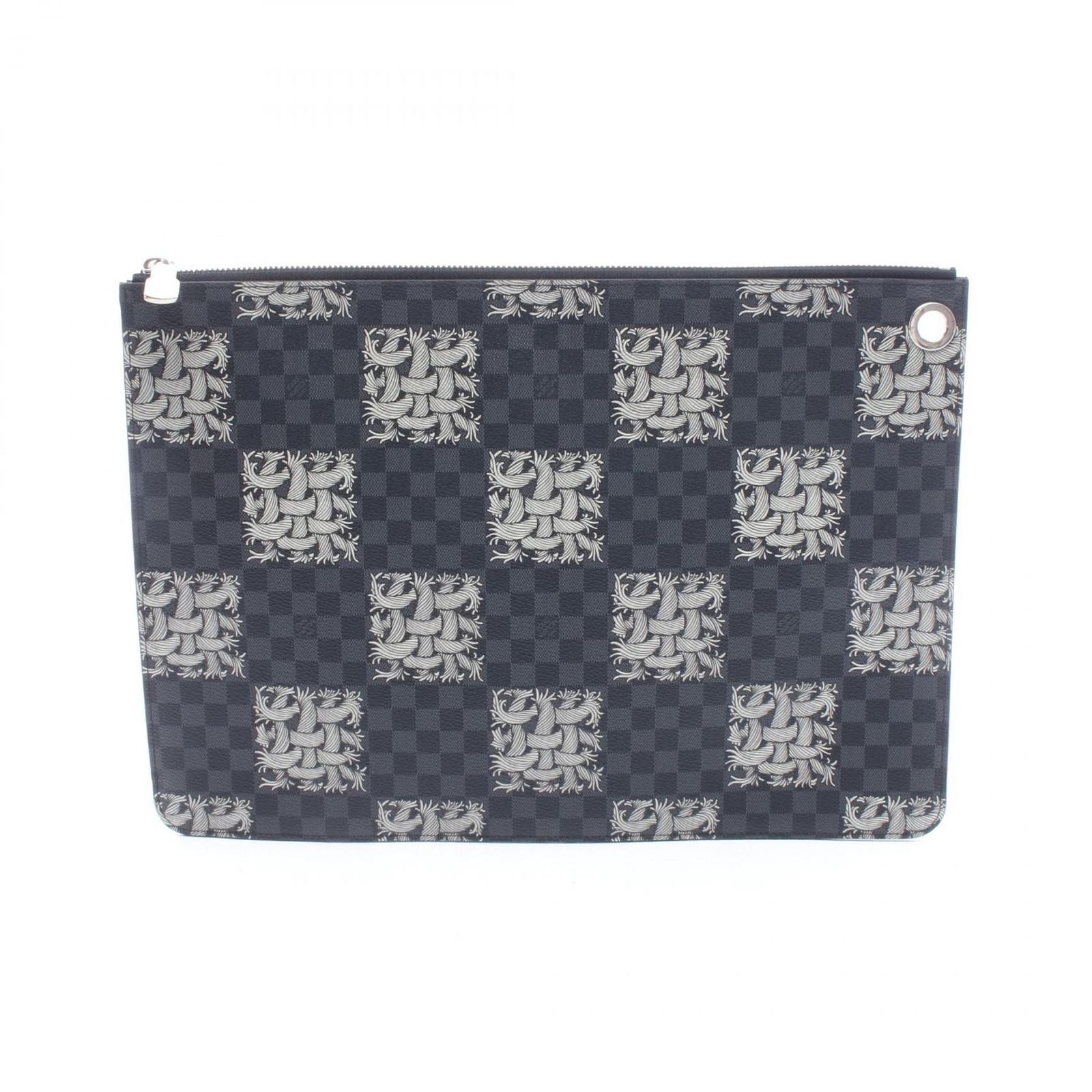Louis Vuitton Clutch Pochette Jour GM Christopher Nemeth Canvas