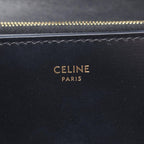 Celine Bifold Wallet Large Triomphe Black Leather — view 4
