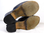 Chanel 36c CC Logo Sandals Black Leather Shoes Mani — view 5