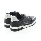 Louis Vuitton Sneakers LV Trainer Line Monogram Jacquard Noir Leather — view 2