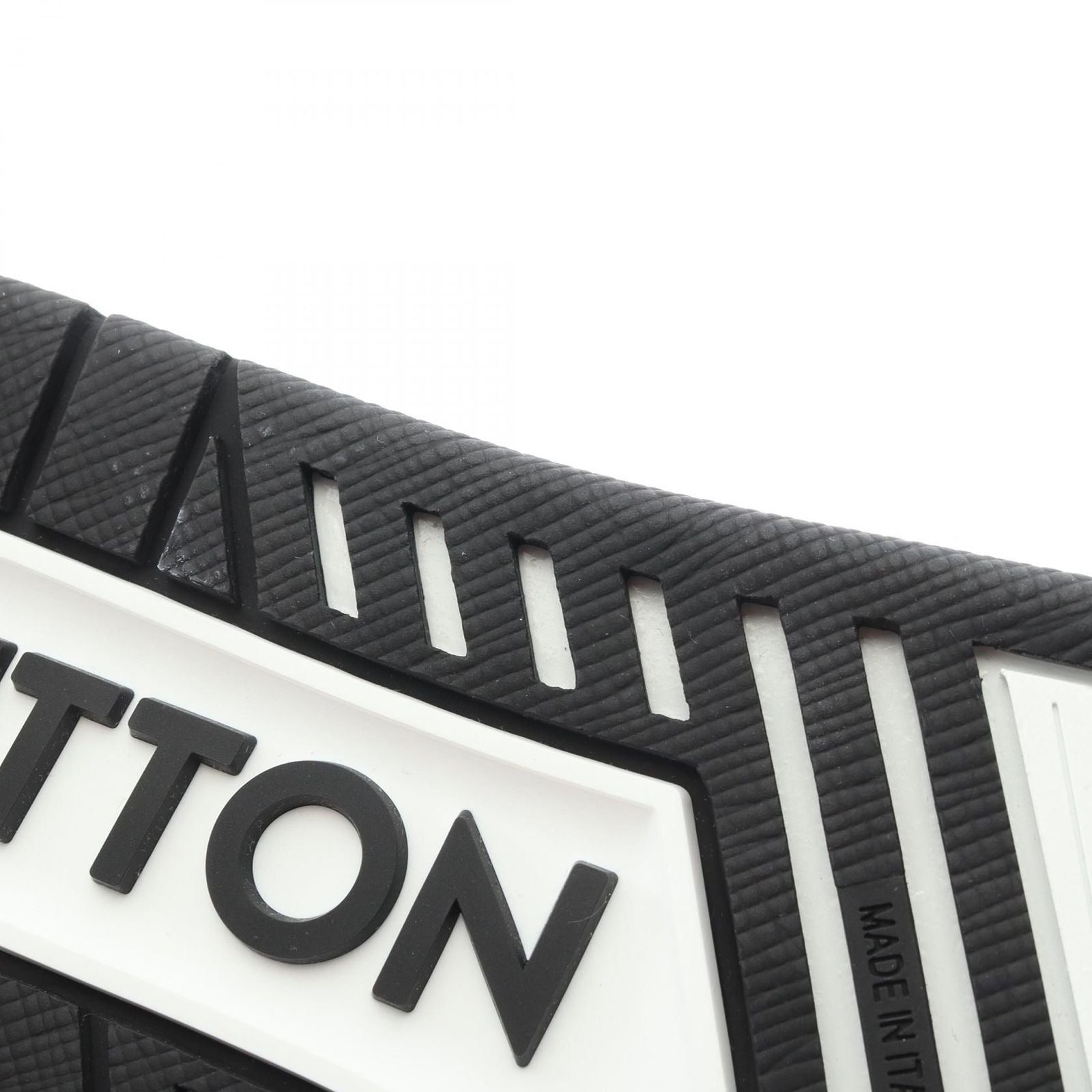 Louis Vuitton Sneakers LV Trainer Line Monogram Jacquard Noir Leather — view 8