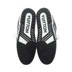 Louis Vuitton Sneakers LV Trainer Line Monogram Jacquard Noir Leather — view 4