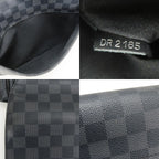 Louis Vuitton Shoulder Bag District MM Damier Graphite Black Gray Crossbody — view 6